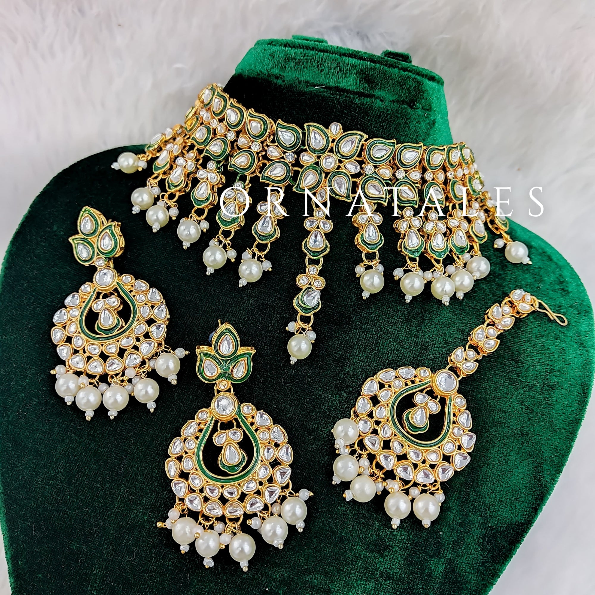Kundan Necklace Set – 1027
