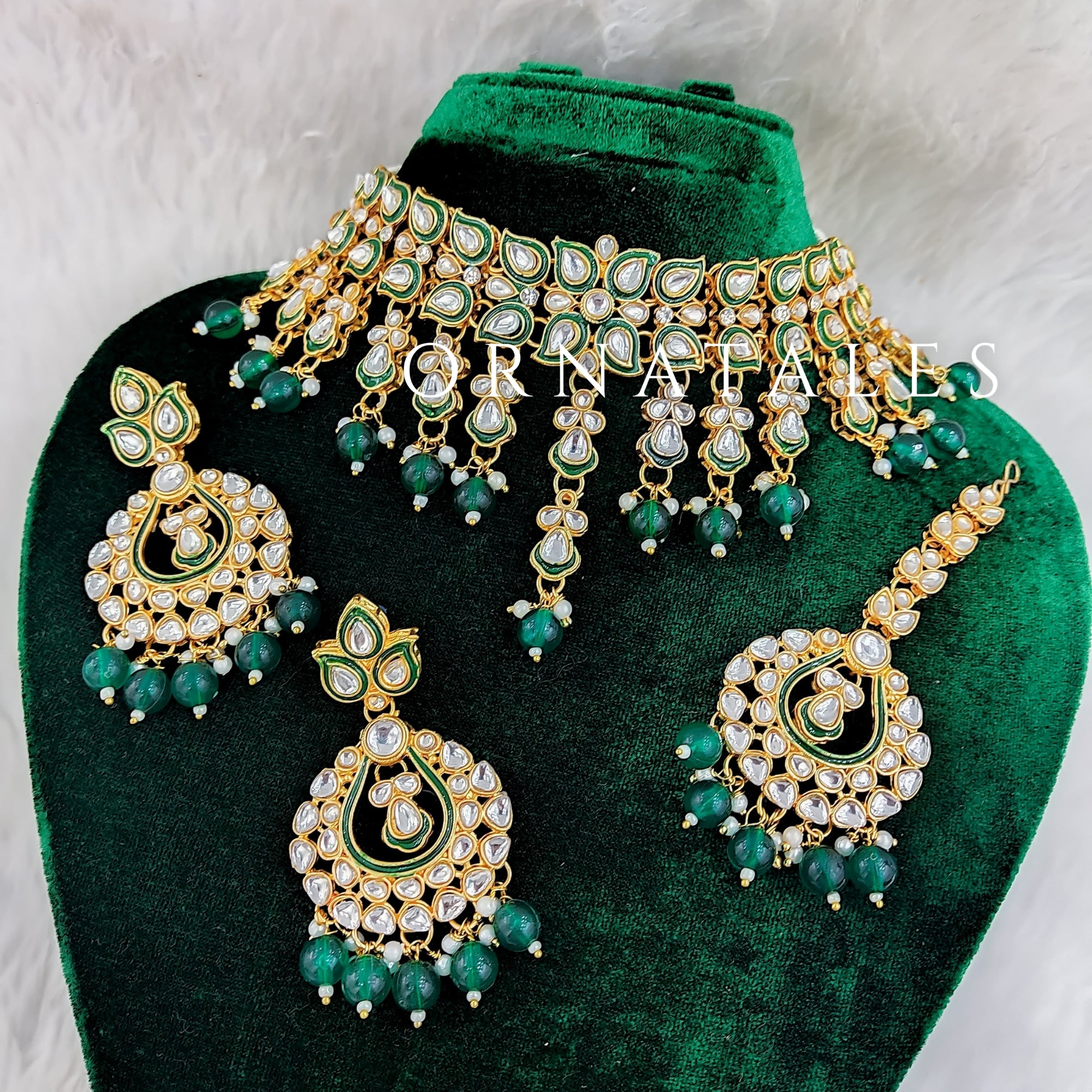 Kundan Necklace Set – 1026