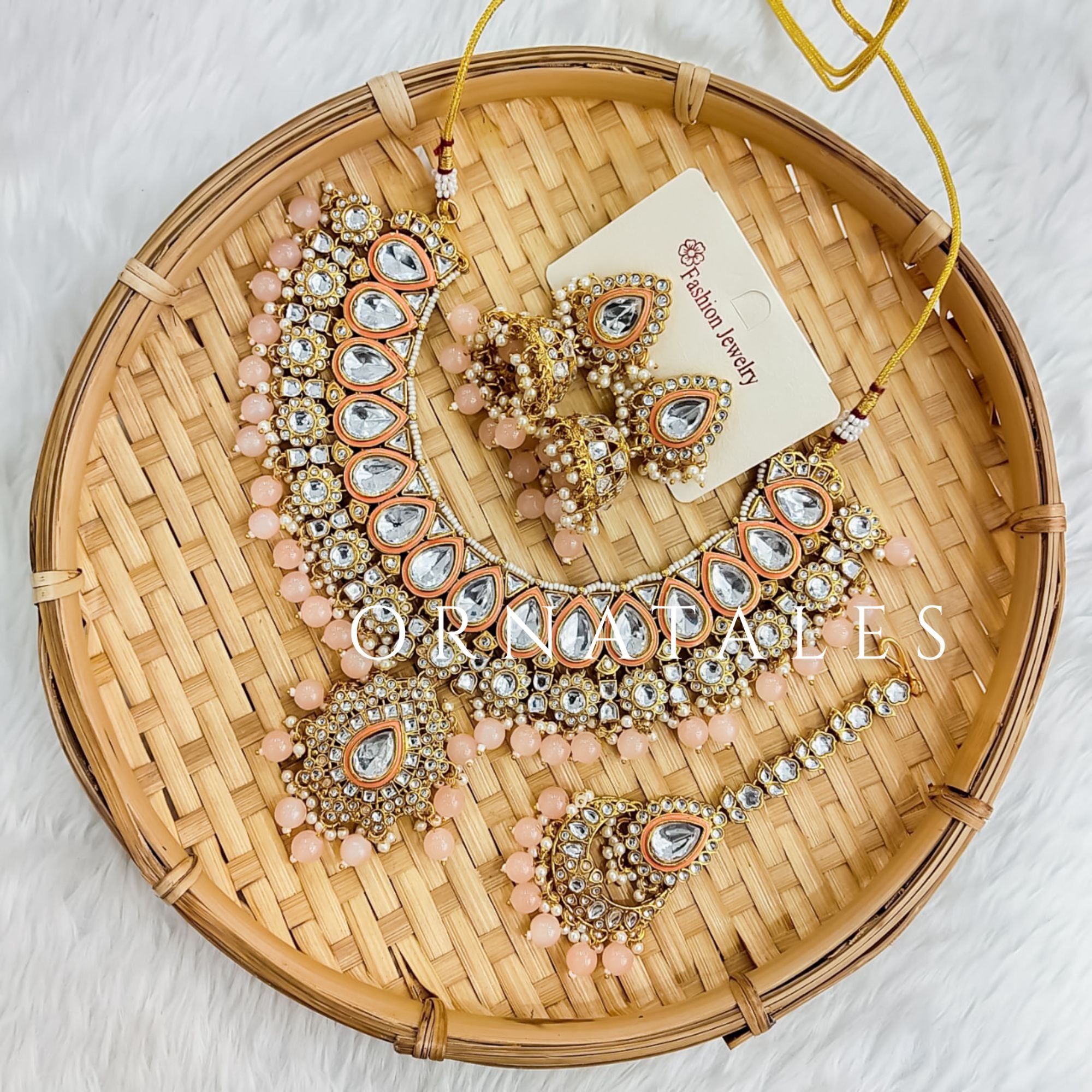 Kundan Necklace Set – 1017