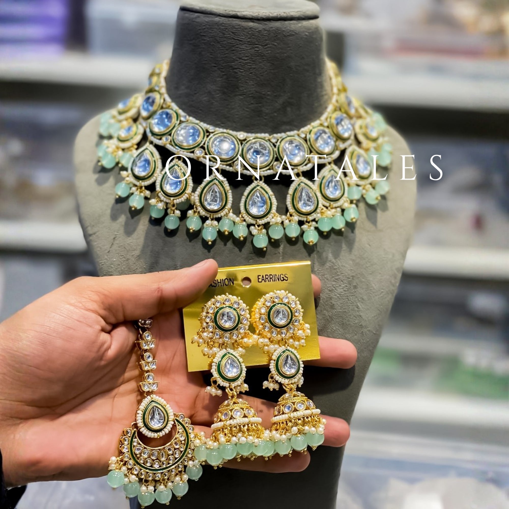 Kundan Necklace Set – 1024