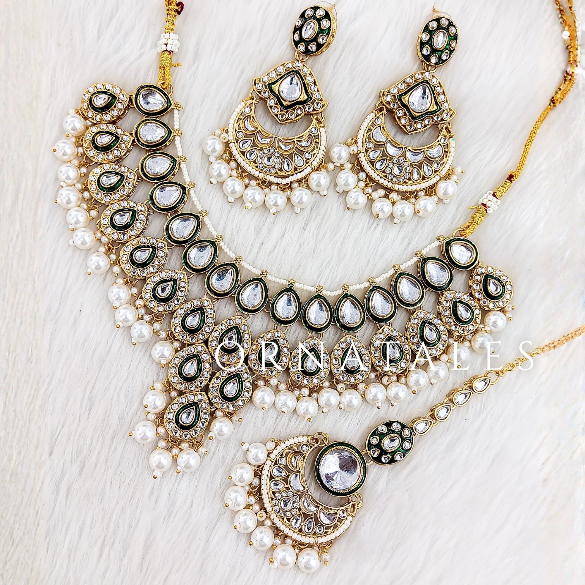 Kundan Necklace Set – 1035