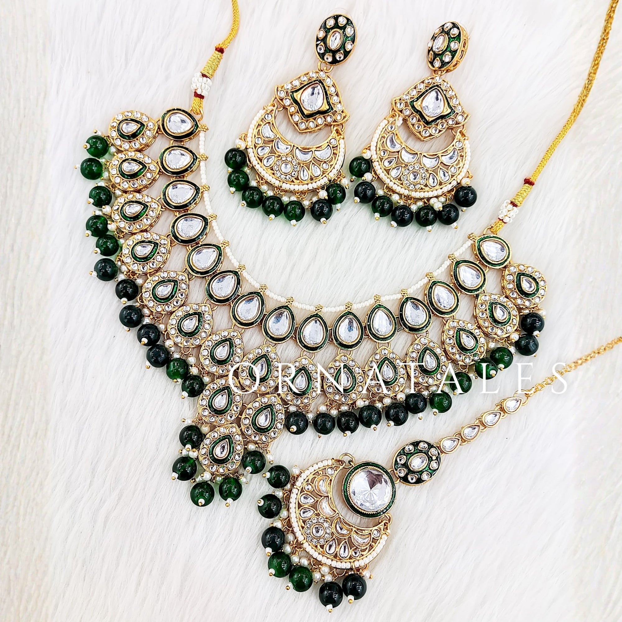 Kundan Necklace Set – 1036