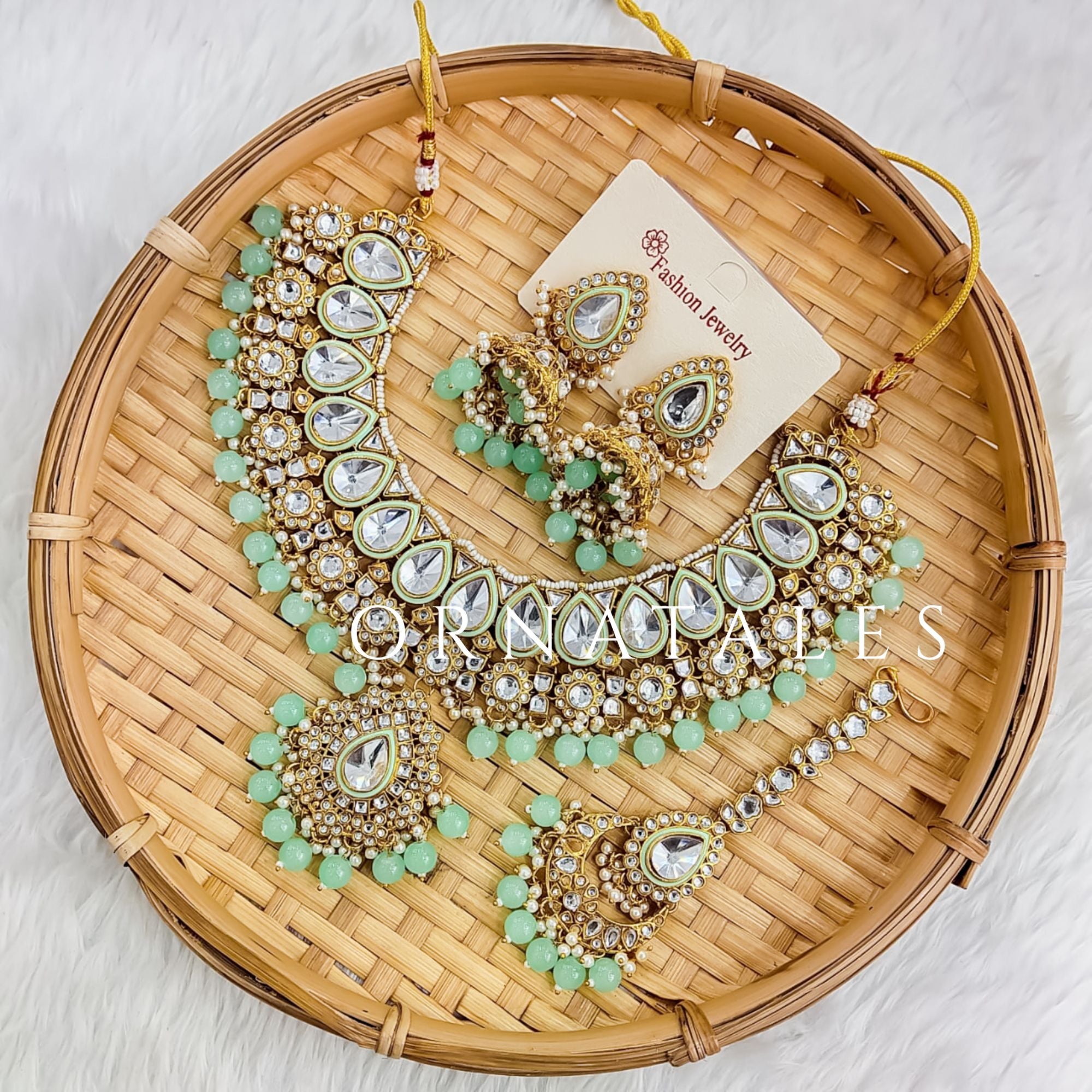 Kundan Necklace Set – 1020