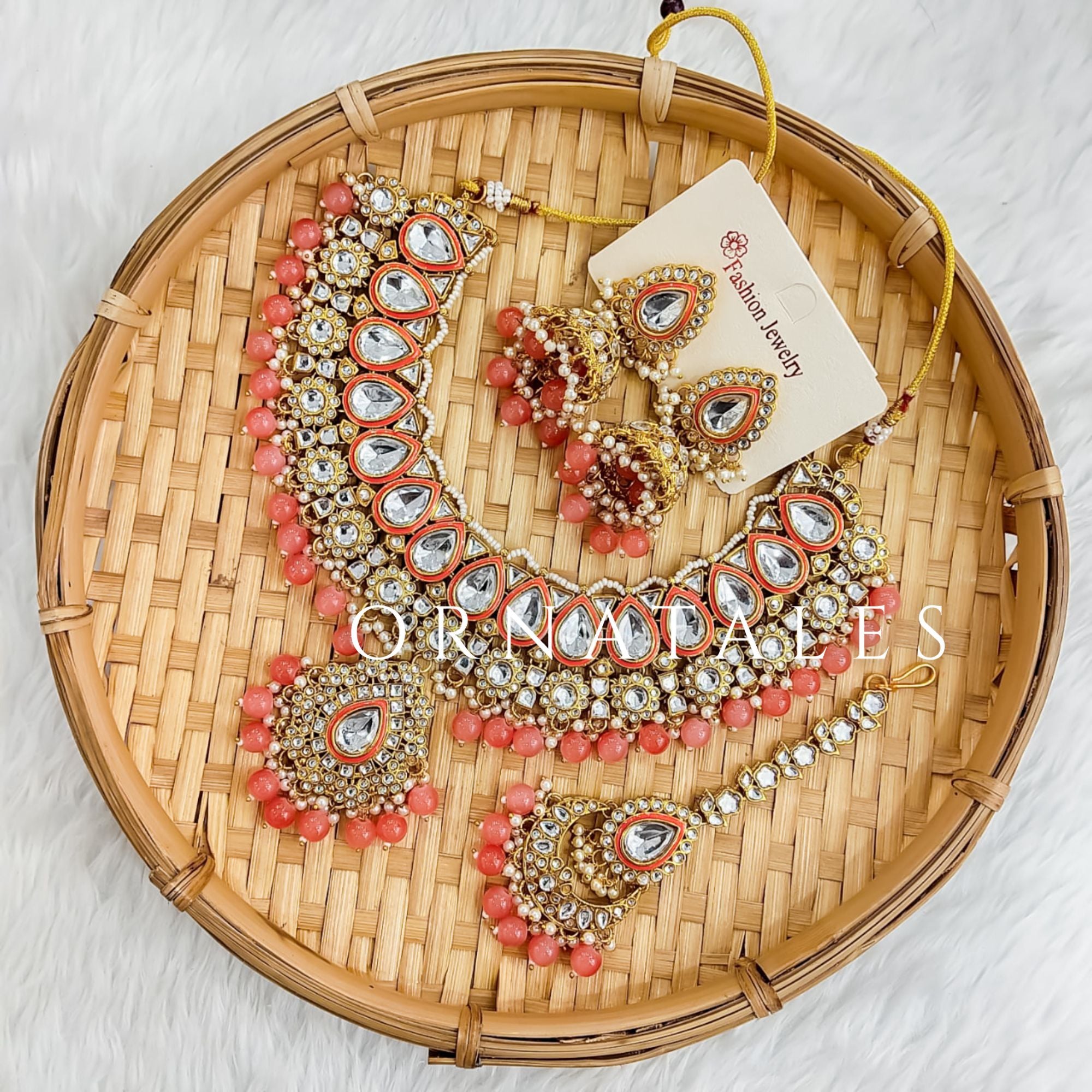 Kundan Necklace Set – 1019